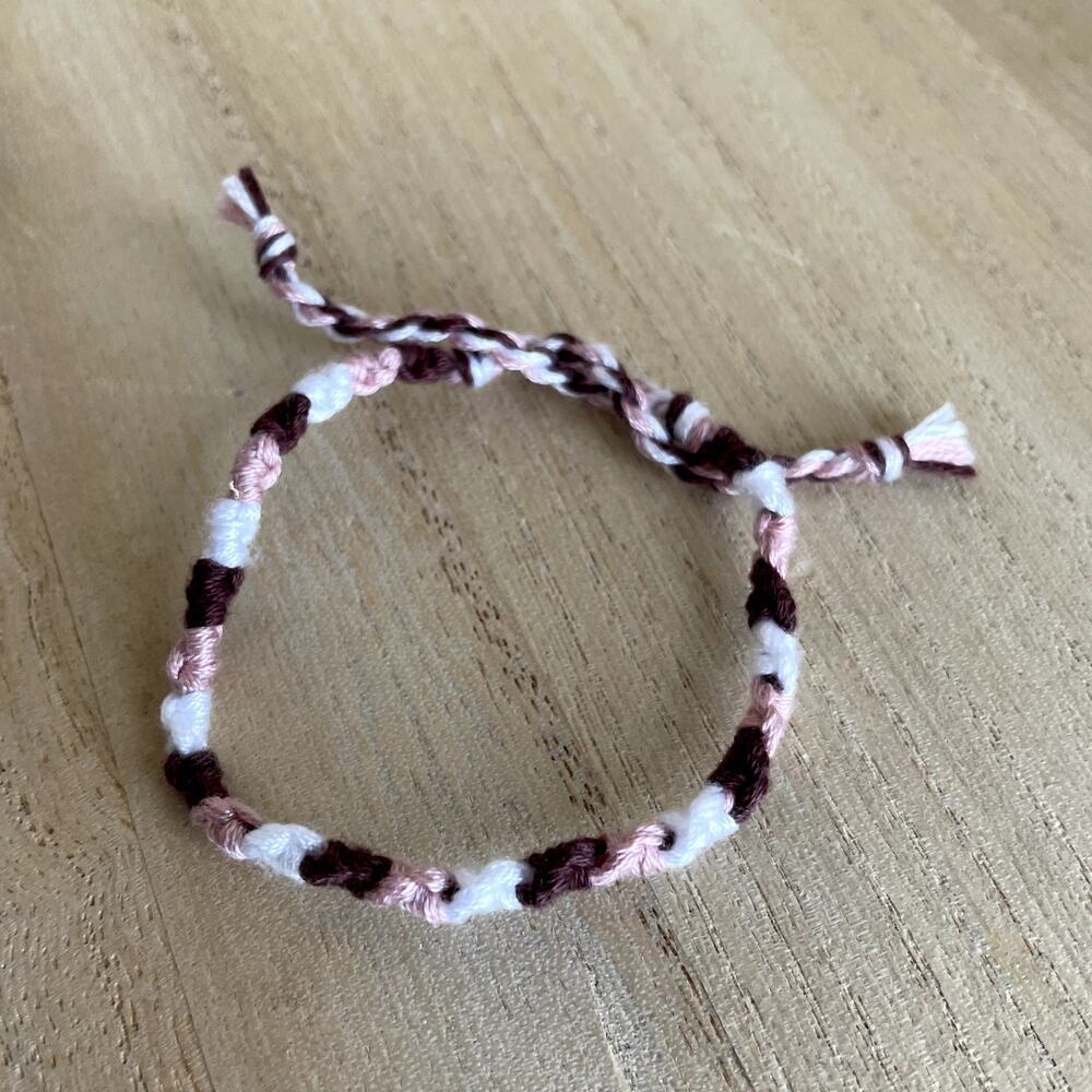 Parvati Bracelet anklet trendy comfortable tie embroidery thread woven gift